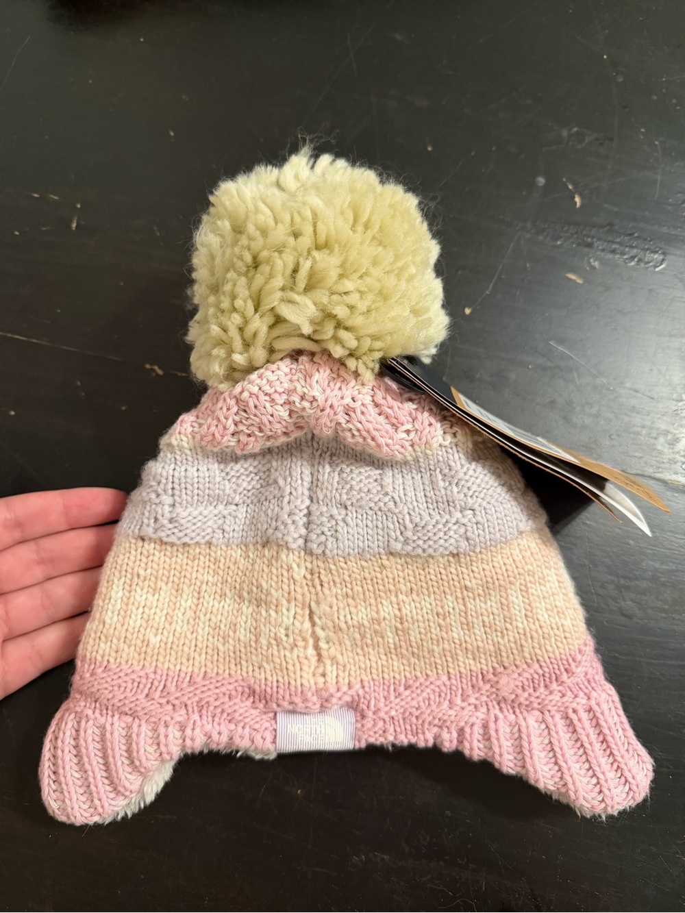 The North Face baby hat